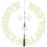 Antena bibanda con muelle Nagoya SP80B