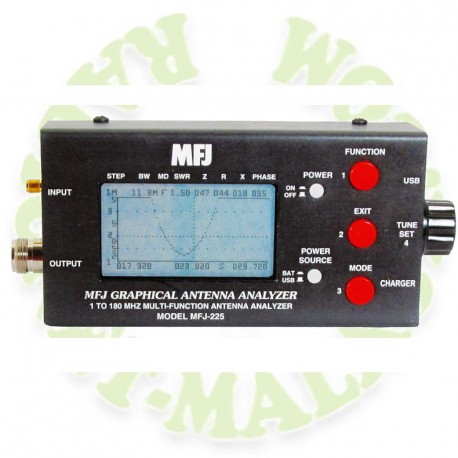 Analizador de antenas MFJ225