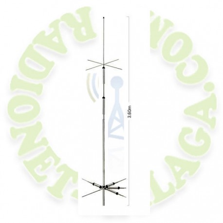 ANTENA MULTIBANDA VERTICAL DIAMOND CP-5HS