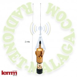 Antena 27 Mhz movil LEMM GOLDEN EAGLE