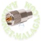 PL 259 PARA CABLE RG213 Y SIMILARES CON PIN DORADO Y AISLANTE DE TEFLON