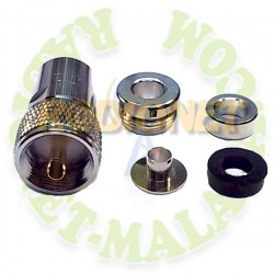 CONECTOR PL PRENSA PARA AIRCELL-7, ULTRAFLEX7