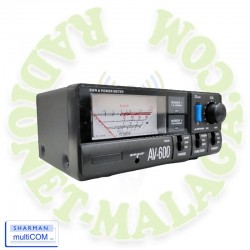 Medidor de SWR de 1,8 a 525 Mhz SHARMAM AV600