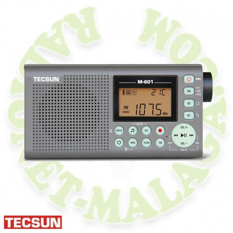 Receptor de radio multibanda TECSUN M601