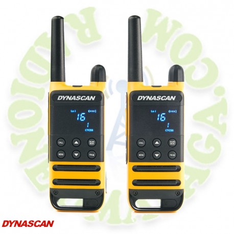 Pareja de portatiles PMR DYNASCAM P19