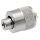 Conector PL pin dorado para RG58 PL259 corto