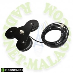 Base magnetica triple MOONRAKER TRIMAG-SB