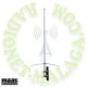 Antena VHF-UHF-SHF 144/430/1200 Mhz MAAS X5000N
