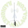 Antena VHF-UHF-SHF 144/430/1200 Mhz MAAS X5000N