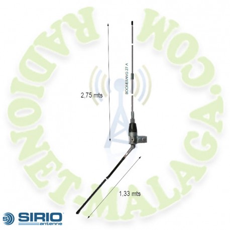 Antena balconera 27 Mhz SIRIO BOOMERANGA