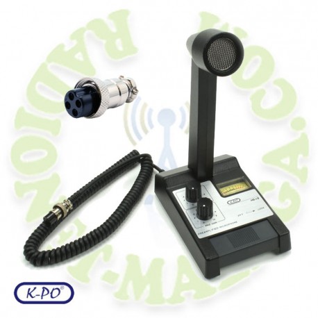 Microfono de base 4 pins KPO MB5 P4