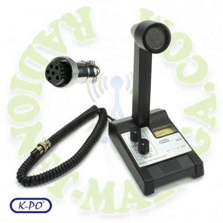 Microfono de base 6 pins KPO MB+5 P6