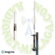 Antena de fibra 27 Mhz TAGRA CB04
